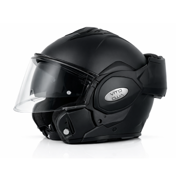 Klapphelm - VITO REVERSE - schwarz-matt
